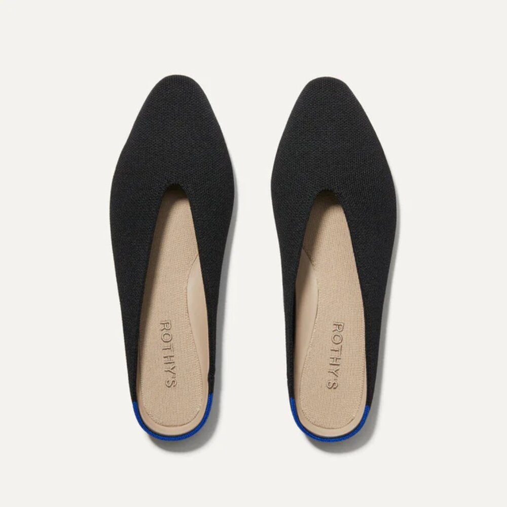 Rothy's Almond Toe Flat Mule NWOT